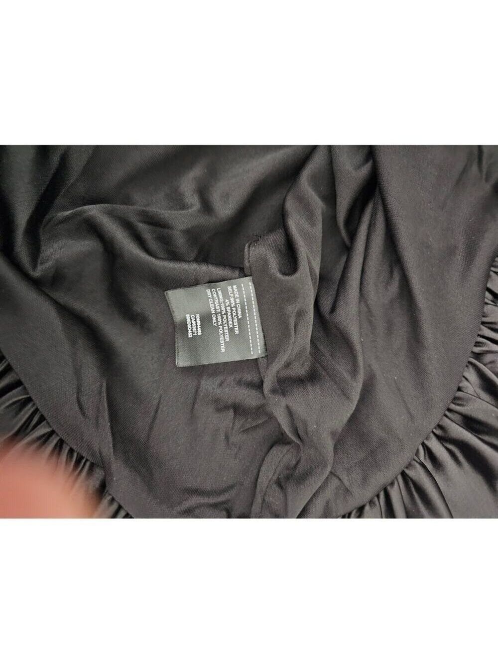 Laundry by Shelli Segal Black Fit & Flare Dress Size 12 - Picture 6 of 7